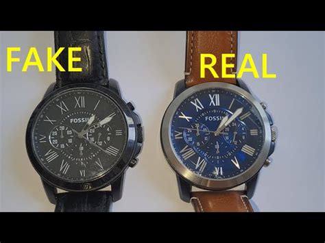 how to tell if a fossil watch is fake|Fossil watch Real vs Fake Watch .